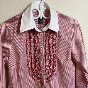 Gant Ruffle & Stripes Shirt